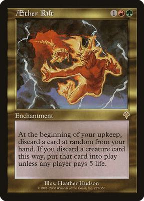 Aether Rift card from Invasion