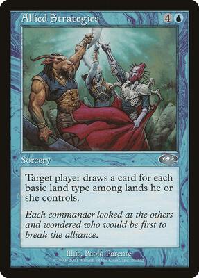 Allied Strategies card from Planeshift