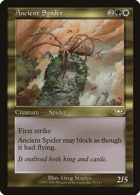 Ancient Spider card from Planeshift
