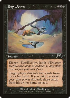 Bog Down card from Planeshift