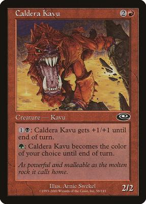 Caldera Kavu card from Planeshift