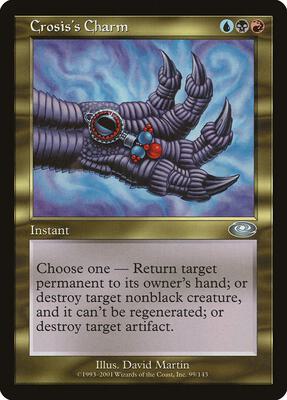Crosis's Charm card from Planeshift