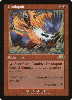 Deadapult card from Planeshift