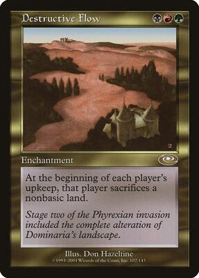 Destructive Flow card from Planeshift