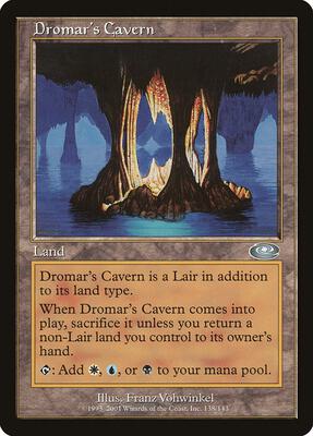 Dromar's Cavern card from Planeshift