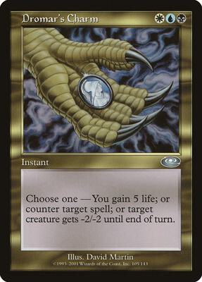 Dromar's Charm card from Planeshift