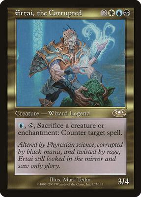 Ertai, the Corrupted card from Planeshift
