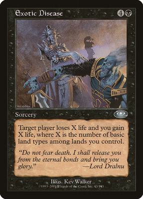 Exotic Disease card from Planeshift