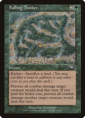 Falling Timber card from Planeshift