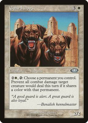 Guard Dogs card from Planeshift
