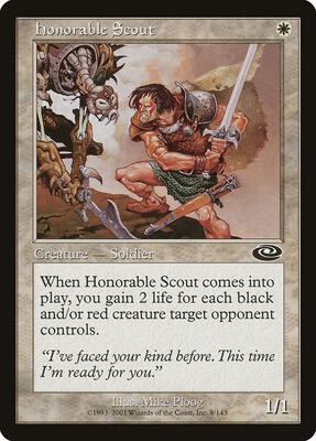 Honorable Scout card from Planeshift