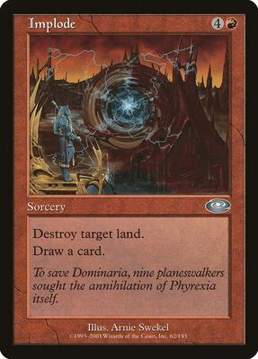 Implode card from Planeshift