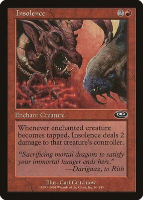 Insolence card from Planeshift