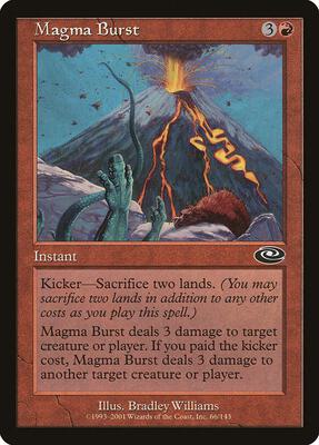 Magma Burst card from Planeshift