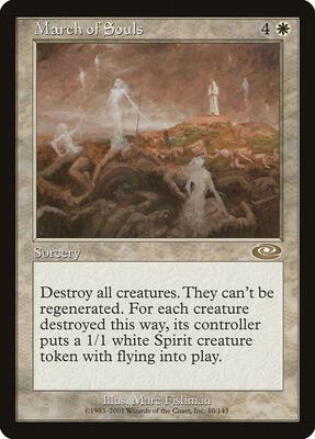 March of Souls card from Planeshift