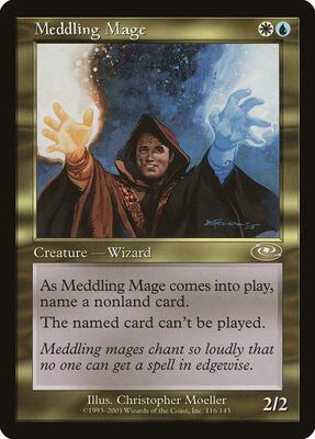 Meddling Mage card from Planeshift