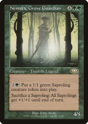 Nemata, Grove Guardian card from Planeshift