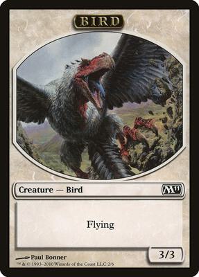 Bird Token card from Magic 2011 (M11)
