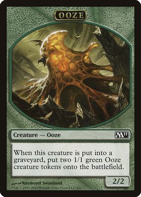 Ooze Token (5) card from Magic 2011 (M11)
