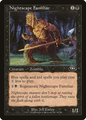 Nightscape Familiar card from Planeshift