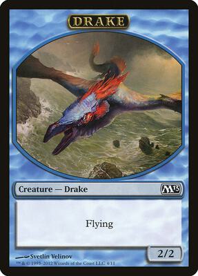Drake Token card from Magic 2013 (M13)