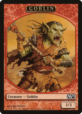 Goblin Token card from League Promos