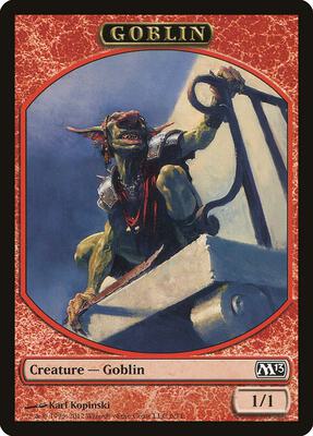 Goblin Token card from Magic 2013 (M13)