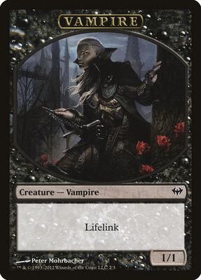 Vampire Token card from Dark Ascension