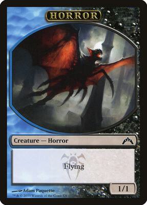 Horror Token card from Gatecrash