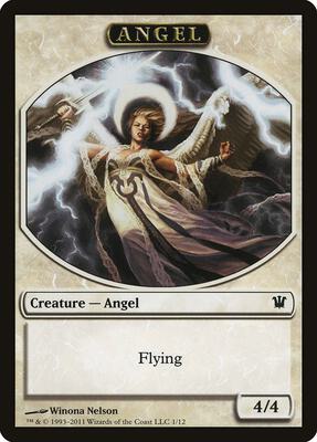 Angel Token card from Innistrad