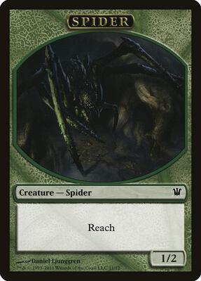 Spider Token card from Innistrad