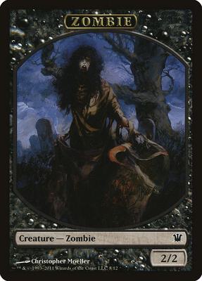 Zombie Token (8) card from Innistrad