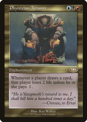 Phyrexian Tyranny card from Planeshift