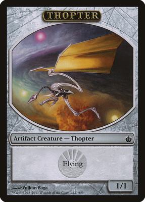 Thopter Token card from Mirrodin Besieged