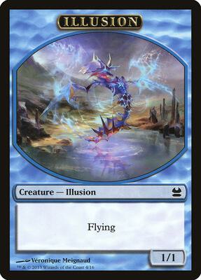 Illusion Token card from Modern Masters