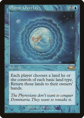 Planar Overlay card from Planeshift