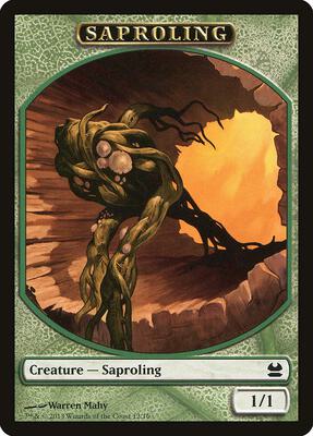 Saproling Token card from Modern Masters