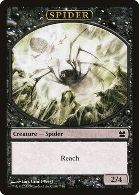 Spider Token card from Modern Masters