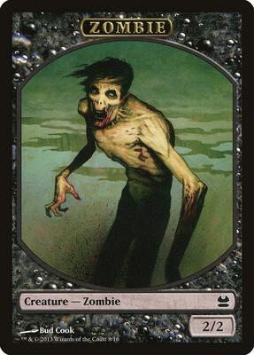 Zombie Token card from Modern Masters