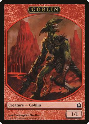Goblin Token card from Return to Ravnica