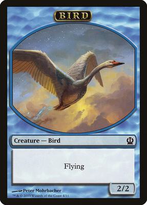 Bird Token card from Theros