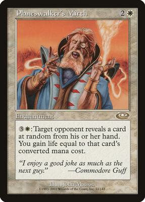 Planeswalker's Mirth card from Planeshift