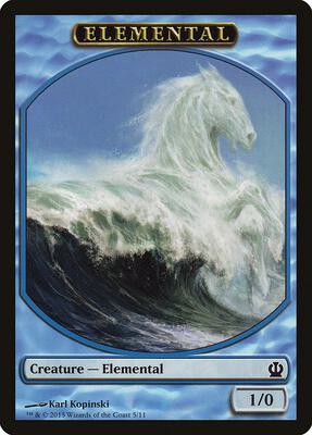 Elemental Token card from Theros
