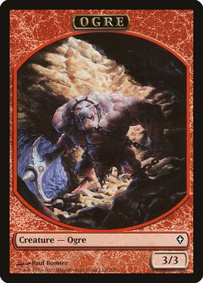 Ogre Token card from Worldwake