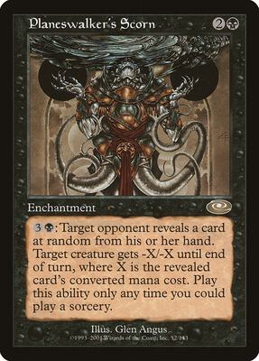 Planeswalker's Scorn card from Planeshift