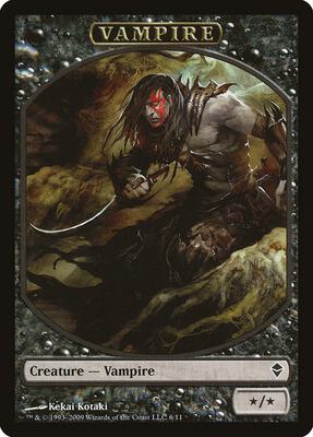 Vampire Token card from Zendikar