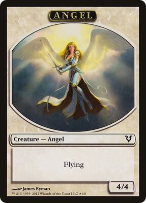 Angel // Demon Double-Sided Token card from Prerelease Cards