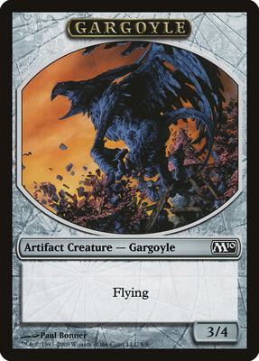 Gargoyle Token card from Magic 2010 (M10)