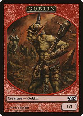 Goblin Token card from Magic 2010 (M10)