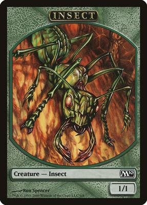 Insect Token card from Magic 2010 (M10)